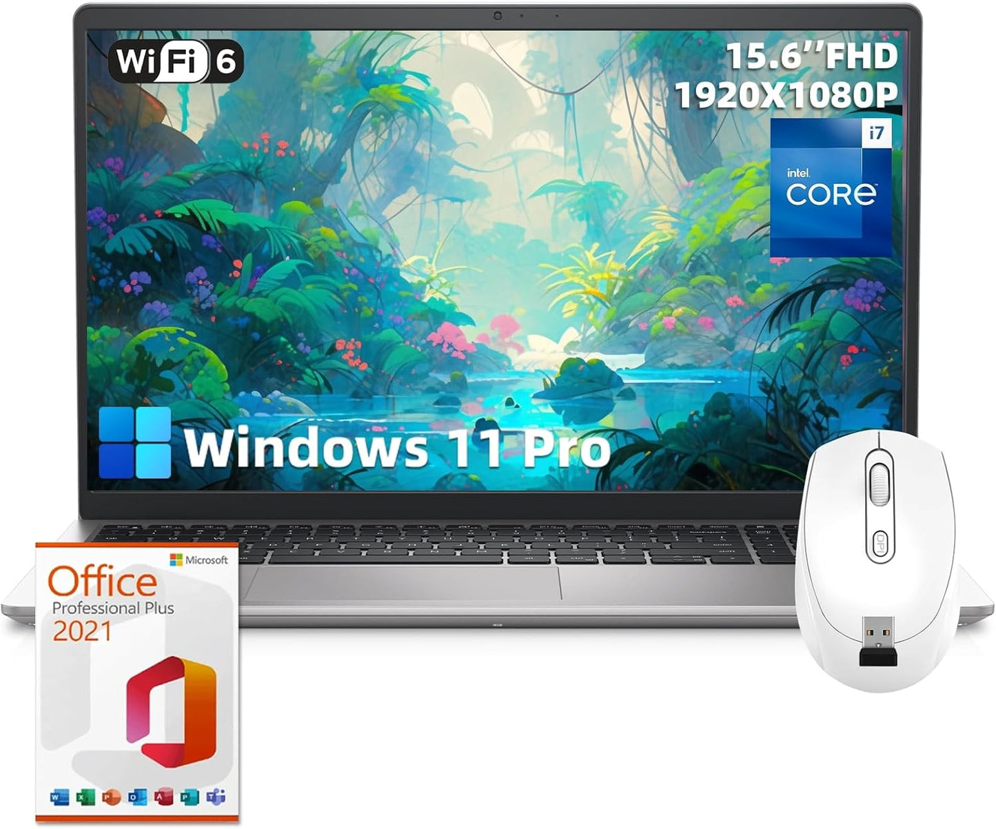 Dell Inspiron 15 i7-1355U 64GB 4TB SSD Business Laptop