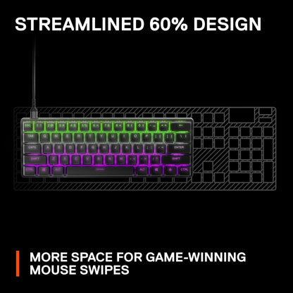 SteelSeries Apex Pro Mini Renewed Mechanical Gaming Keyboard