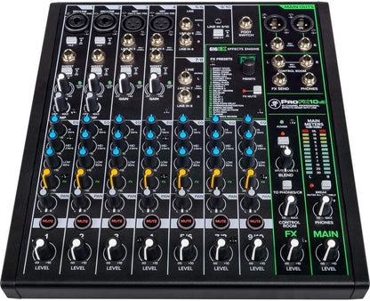Mackie ProFX10v3 10-Channel Mixer FX Bundle