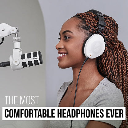 Rode NTH100W Professional Over-Ear Headphones - White