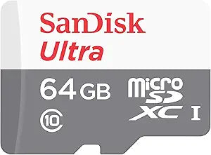 SanDisk SDSQUNB-064G-GN3MN 64GB Ultra Micro SD Card — main product image