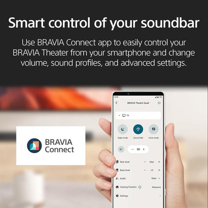 Sony BAR 9 BRAVIA Theater Dolby Atmos Soundbar System