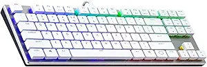 Cooler Master SK-630-SKLR1-US White Tenkeyless Mechanical Keyboard