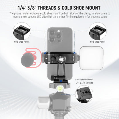 Neewer SP-18 Phone Tripod Mount Arca Swiss