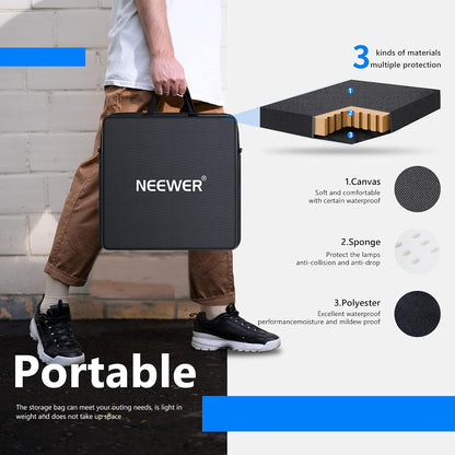 Neewer RP18 18-inch Dimmable LED Ring Light Kit