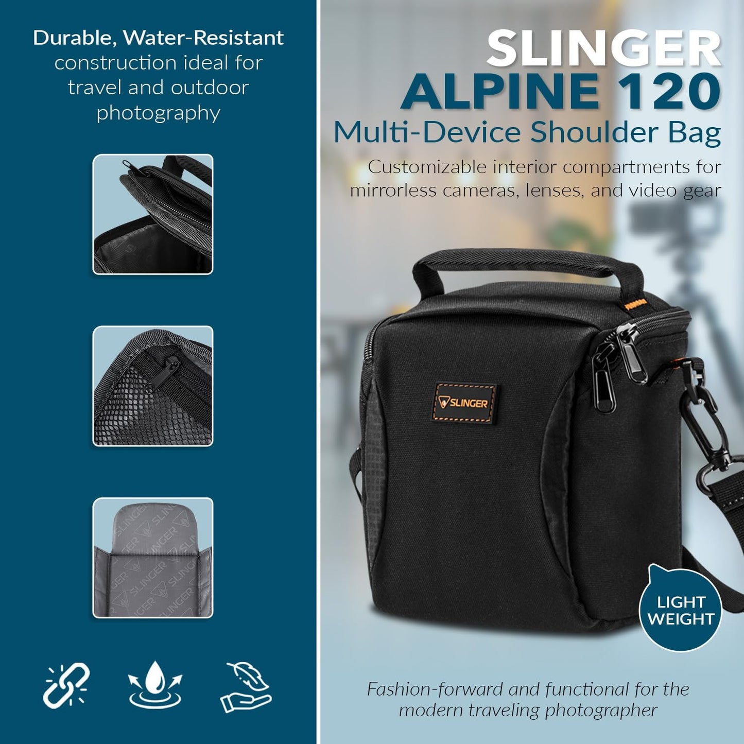 Sony ZV-E10 APS-C Mirrorless Vlogging Camera 16-50mm Lens Bundle