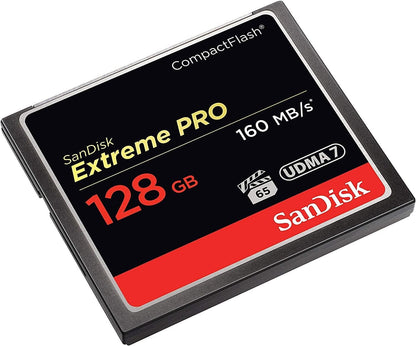 SanDisk SDCFXPS-128G-X46 128GB Extreme PRO CompactFlash Memory Card