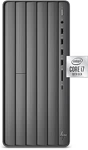 HP Envy Desktop - 10th Gen i7, 16GB RAM, SSD & HDD (Renewed) — main product image