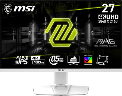MSI MAG274URFW 27-inch 4K 160Hz Gaming Monitor
