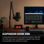 Elgato 10AAM9901 Wave Mic Arm Premium Broadcasting Boom
