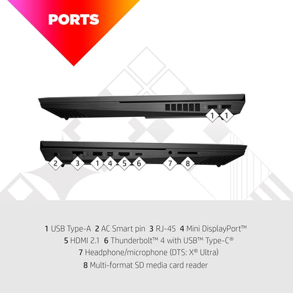 HP OMEN Gaming Laptop RTX 4080 i9-13900HX 17.3" QHD 165Hz