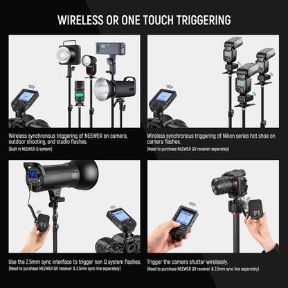 Neewer 10101821 QPRO-N TTL Wireless Flash Trigger