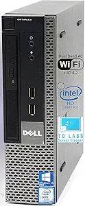 Dell Optiplex 7010 USFF i5 Desktop - SSD, Wi-Fi (Renewed)