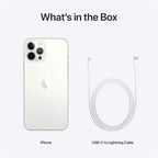 Apple MGCG3LL/A iPhone 12 Pro Max 128GB Silver Locked