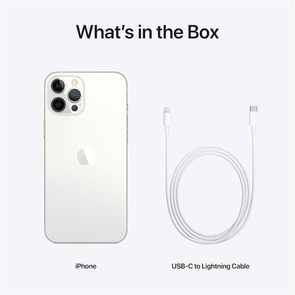 Apple MGCG3LL/A iPhone 12 Pro Max 128GB Silver Locked