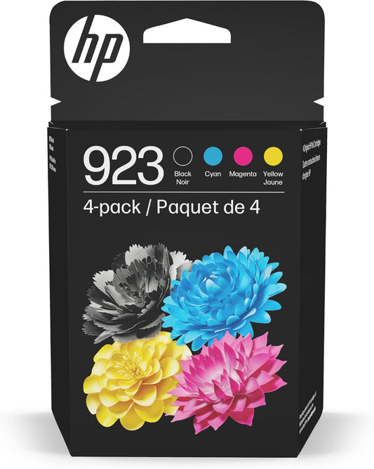 HP HP 923 CMYK Original Ink Cartridge - 4-Pack