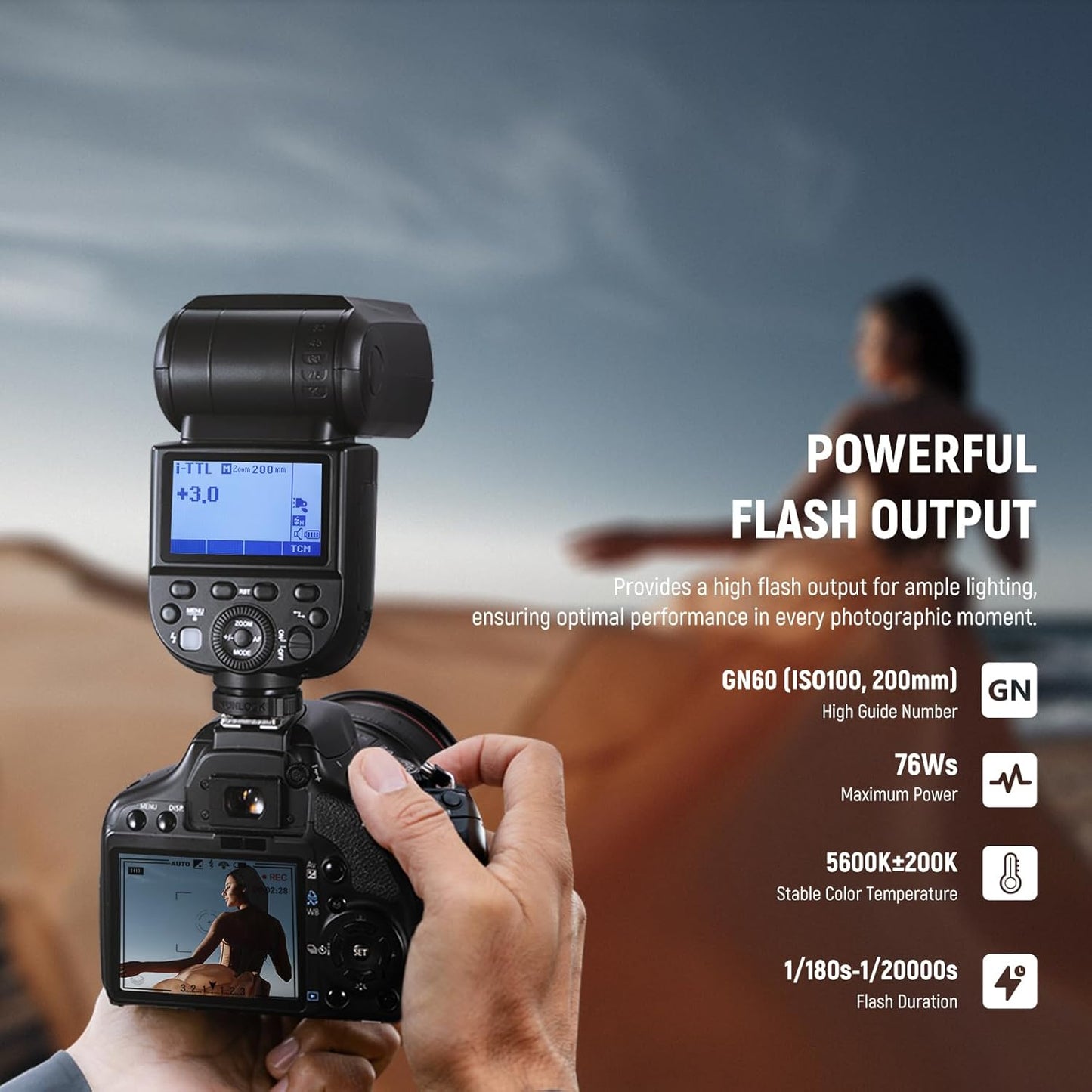 Neewer Z760-N TTL Speedlight Flash for Nikon