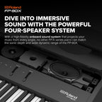 Roland FP-90X-BK 88-Key Portable Digital Piano Amplifier