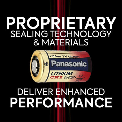Panasonic CR-2PA/6B CR2 Lithium Batteries 3V for Rangefinders