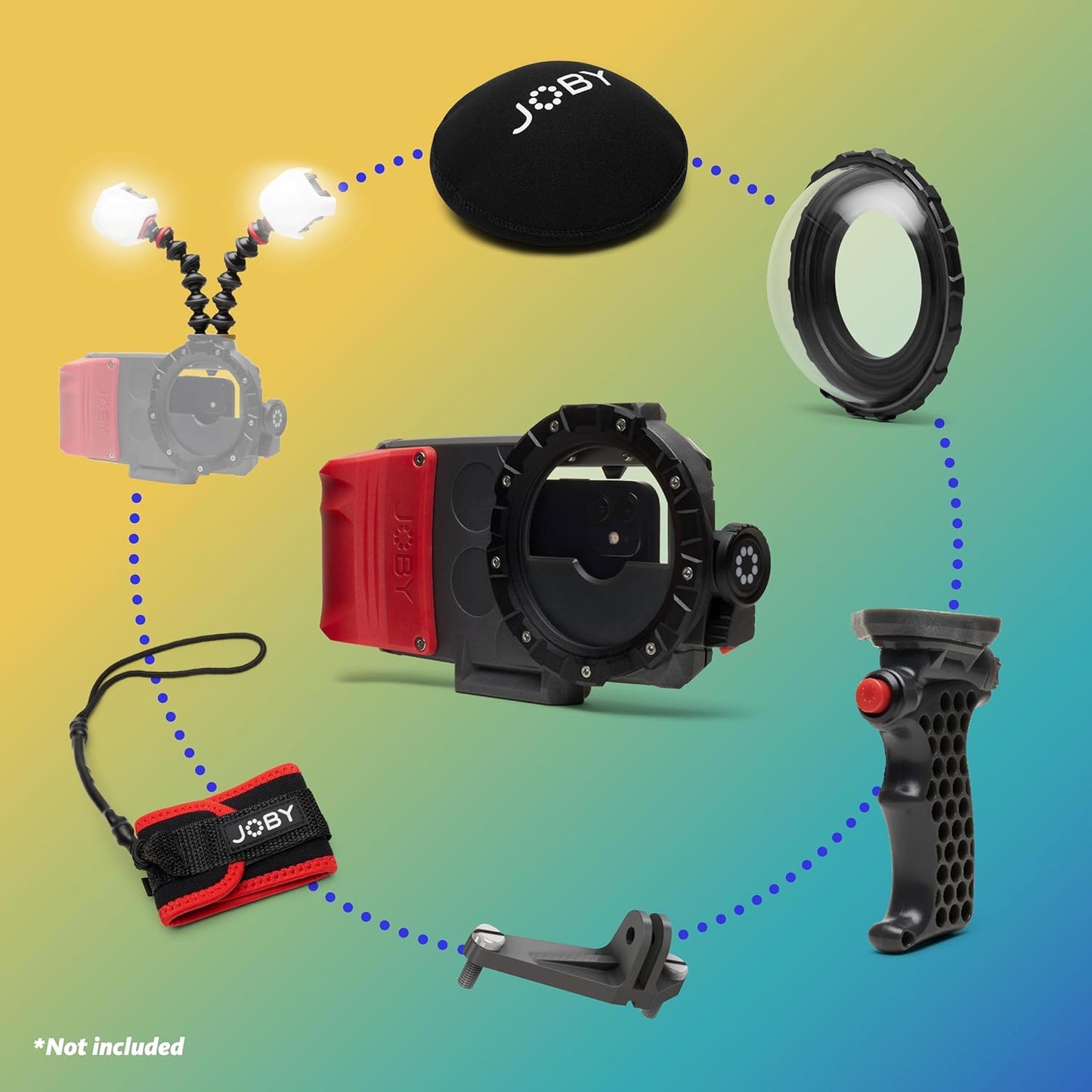 Joby JB01948-BWW SeaPal Waterproof Smartphone Case