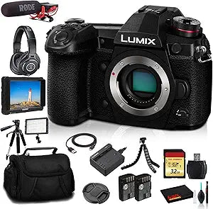 Panasonic DC-GH5KBODY Lumix GH5 Mirrorless Camera Bundle
