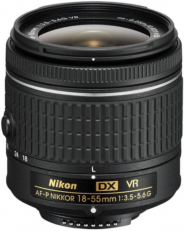 Nikon 18-55mm f/3.5-5.6G VR AF-P DX Zoom Lens
