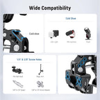 Neewer ST88 Super Clamp Dual Ballhead Magic Arm Mount