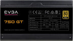 EVGA 220-GT-0750-Y1 750 GT 750W Power Supply - 80+ Gold, Fully Modular