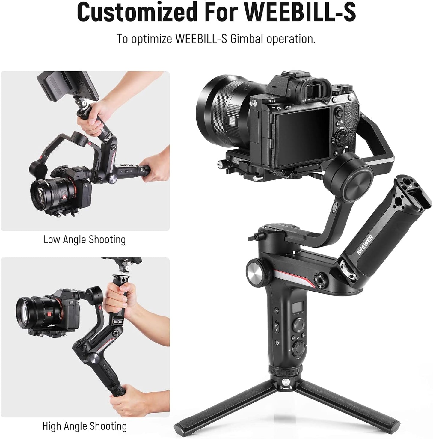 Neewer 10101444 Weebill-S Gimbal Sling Handle Grip
