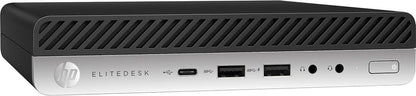 HP Core i5 EliteDesk 800 G3 Renewed Mini Desktop