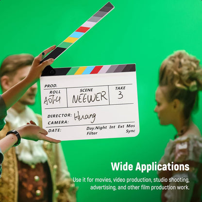 Neewer 10083458@@##1 Acrylic Film Director's Clapper Board
