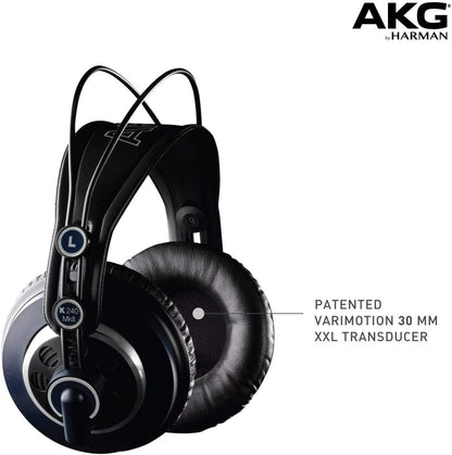 AKG K240 MKII Stereo Studio Headphones Renewed