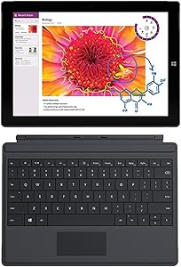 Microsoft Surface 3 4G LTE Tablet Bundle (Renewed)