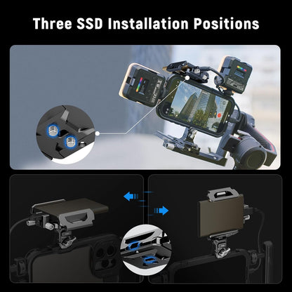 Neewer 10105212 Adjustable Quick Release SSD Holder