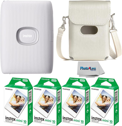 Fujifilm 16767208 Instax Mini Link 2 Smartphone Printer Bundle