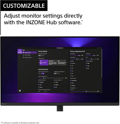 Sony SDM27U9M2 INZONE M9 II 4K 160Hz Gaming Monitor