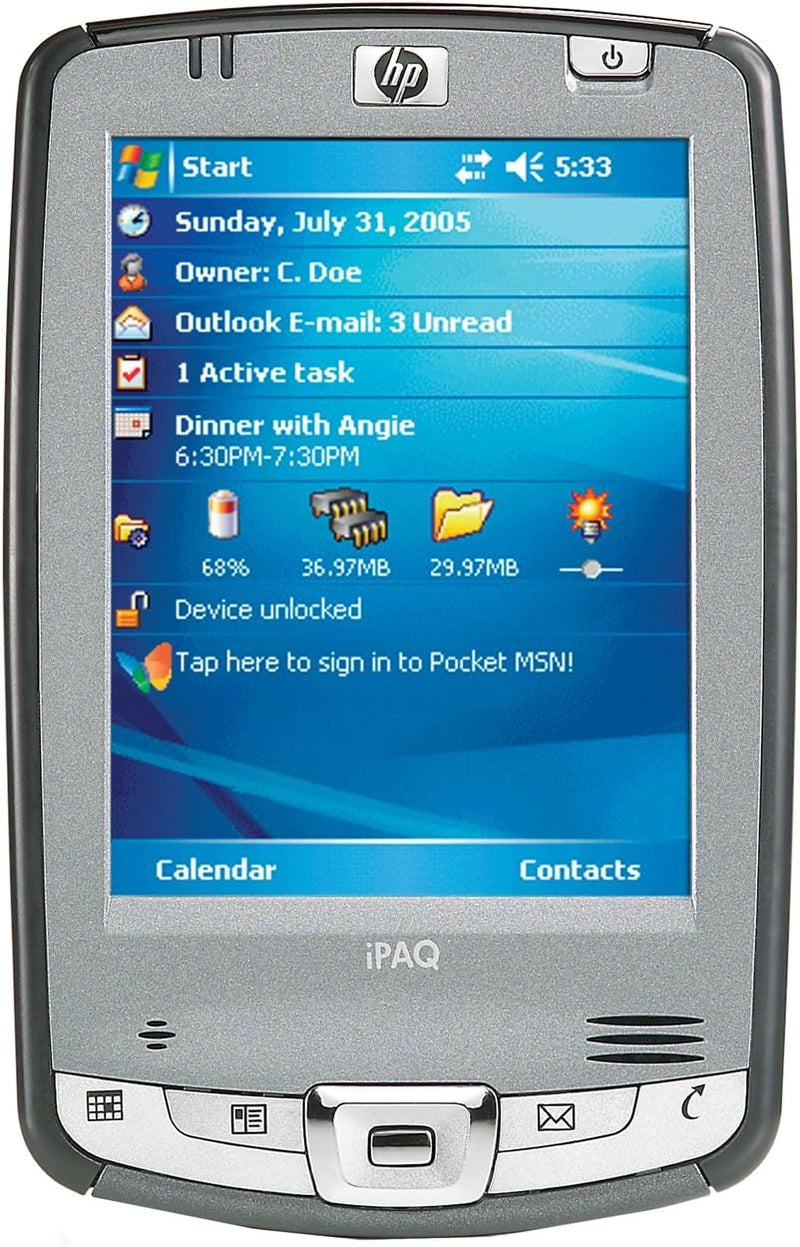 HP FA724AA#ABA Ipaq HX2490 Pocket Smartbuy PDA — main product image