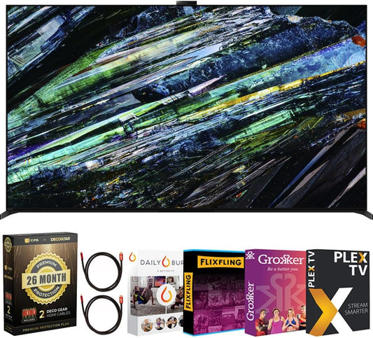 Sony E990SNXR55A95L 55" BRAVIA XR A95L QD-OLED 4K HDR Smart TV Bundle