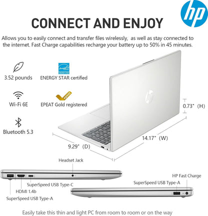 HP 1235U 15.6" Touchscreen Laptop i5 32GB 1.5TB