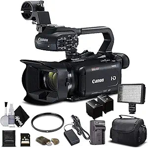 Canon 2218C002 XA11 Compact Full HD Camcorder Bundle