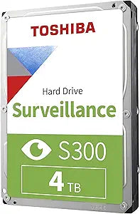 Toshiba HDWT140UZSVAR S300 4TB Surveillance Internal HDD