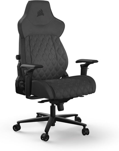 Corsair CF-9010066-WW TC500 Luxe Gaming Chair - Premium Fabric, Adjustable Lumbar - Shadow