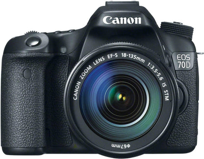 Canon 8469B016 EOS 70D DSLR Camera 18-135mm STM Lens