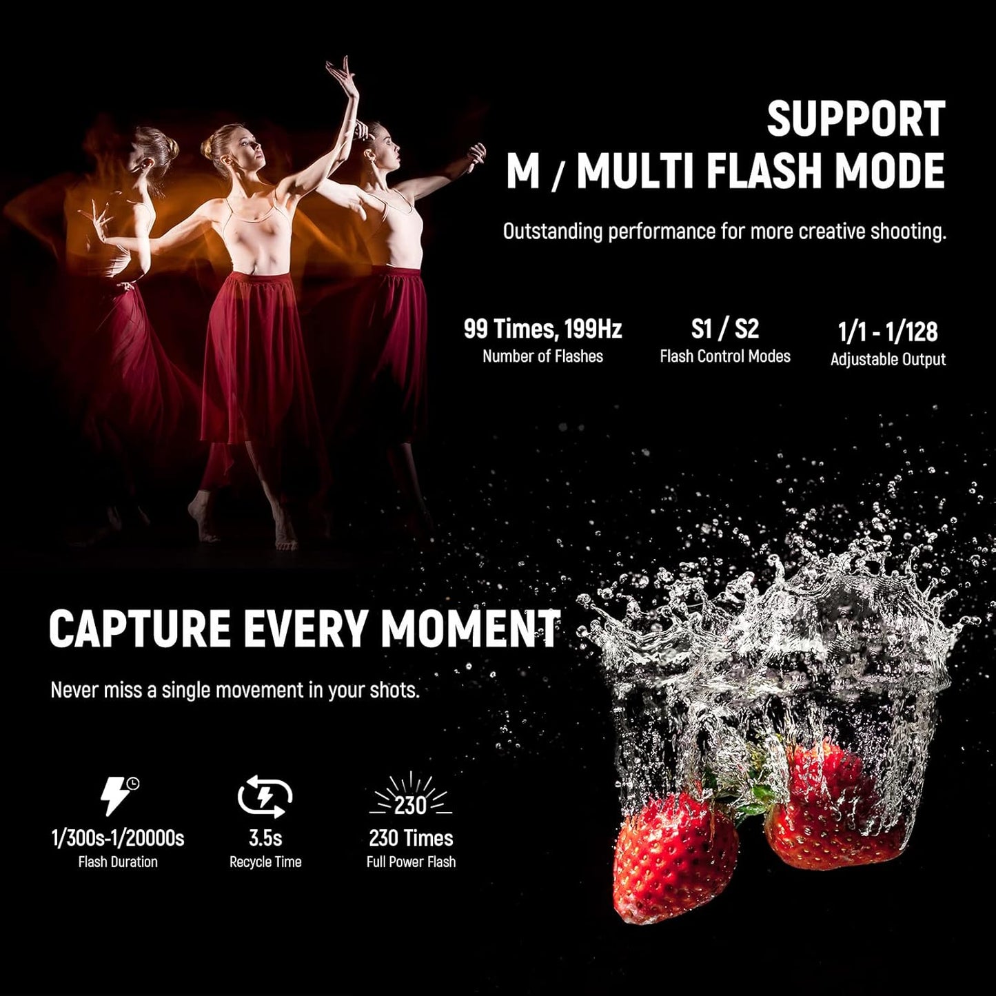 Neewer NW635II-S TTL Speedlite Flash Sony Cameras