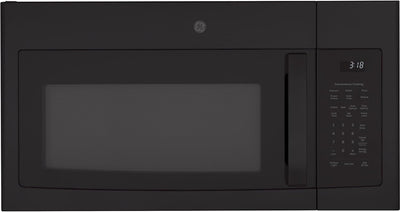 GE JNM3184DPBB 1.8 Cu. Ft Over Range Microwave Black