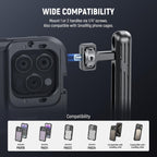 Neewer 10103055 Dual Rotatable Side Handle Grip Phone Cage