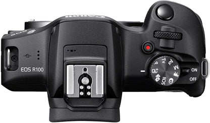 Canon Canon EOS R100 Mirrorless Camera Bundle Renewed