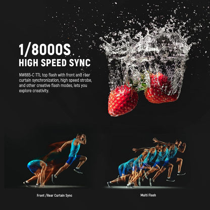Neewer 10101414 NW665-C E-TTL II Speedlite Flash Canon