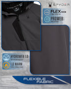 Spyder B SPYDER S SHELL JKT Boys' Fleece Lined Water Resistant Softshell Jacket