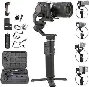 FeiyuTech G6 Max Gimbal: 3-Axis Handheld Stabilizer, 1.2Kg Payload